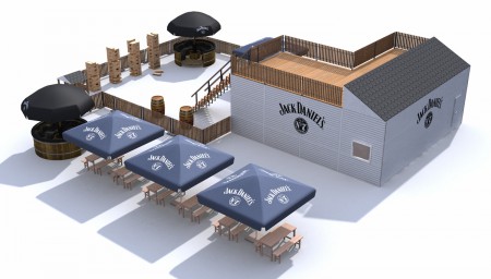 Jack Daniel's house1 - 3D presentation of design